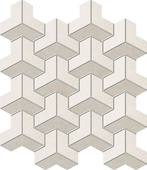 Mosaico Puntini Ecru