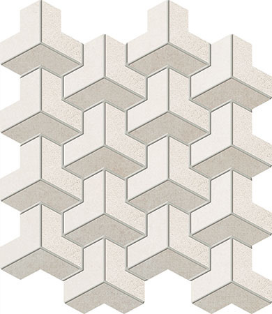 Mosaico Puntini Ecru