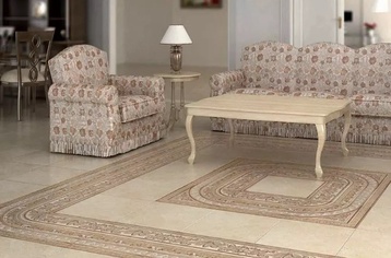 Серия полиран гранитогрес Confort Crema