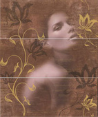 Decor Look Chocolate - комплект 3 части 20x50см